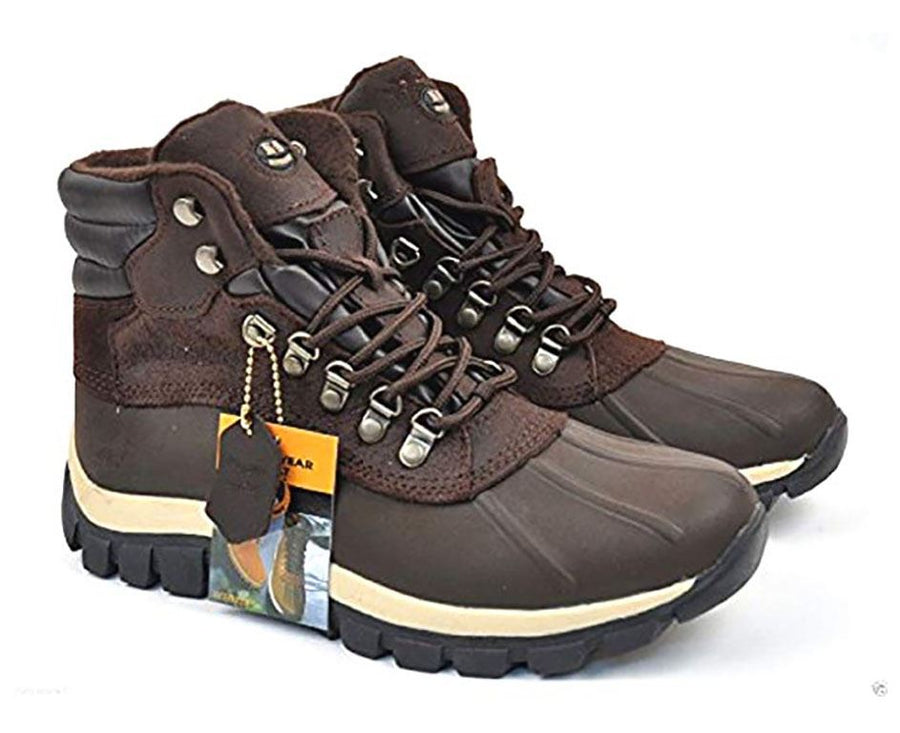 Labo Pro Men's Warm Winter Snow Boots Shoes Waterproof Insulated Lace UP 0705