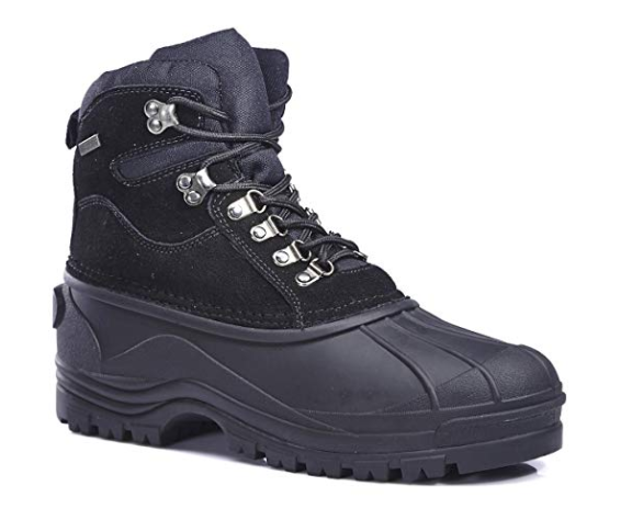 Labo Pro Men's Warm Winter Snow Boots Shoes Waterproof Insulated Lace Up 103