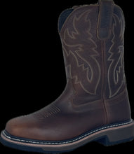 Load image into Gallery viewer, Cowboy Boots For Men - Mens Sport Wide Square Toe Western Boot, Oil/Slip Resistant, Durable Fashionable Classic Pull on 10 Inch Wellington Boots - Soft Toe-1013
