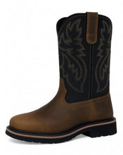 Load image into Gallery viewer, Cowboy Boots For Men - Mens Sport Wide Square Toe Western Boot, Oil/Slip Resistant, Durable Fashionable Classic Pull on 10 Inch Wellington Boots - Soft Toe-1023