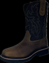 Load image into Gallery viewer, Cowboy Boots For Men - Mens Sport Wide Square Toe Western Boot, Oil/Slip Resistant, Durable Fashionable Classic Pull on 10 Inch Wellington Boots - Soft Toe-1023