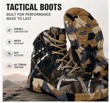 Load image into Gallery viewer, Men's 8-inch Leather Mossy Oak® Camo Waterproof Boot 158