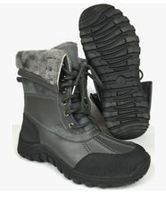 Load image into Gallery viewer, LABO Men&#39;s Water Proof Snow Boot Black Brown Gray 2076