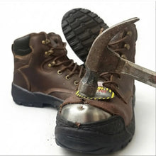Load image into Gallery viewer, Steel Toes 6-inch Leather Brown Working Boot 6103