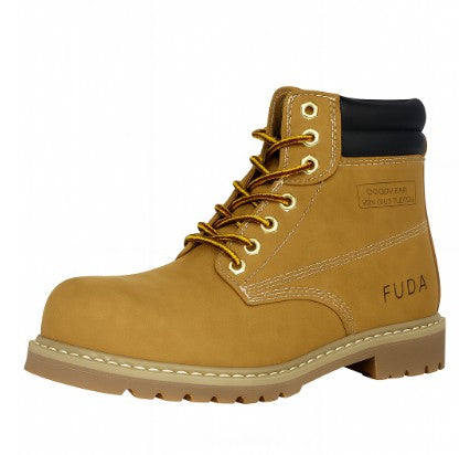 Steel Toes 6-inch Leather Tan Working Boot 681S