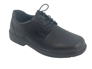 Men's Upper Leather Oil Slip Resistant Kitchen Shoes- Lace up 91002