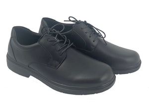 Men's Upper Leather Oil Slip Resistant Kitchen Shoes- Lace up 91002