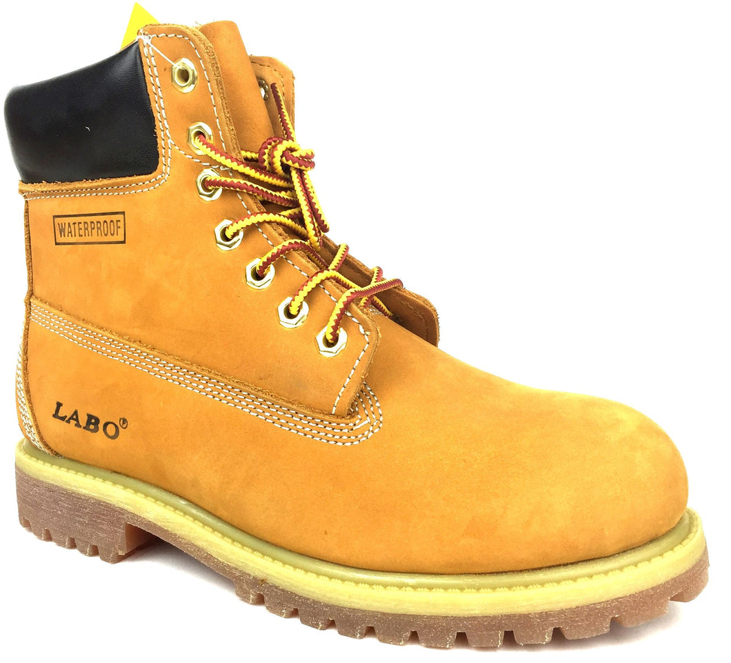 LABO Men's Genuine Leather Work Boot